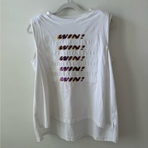 LSU Win Bar Muscle Tank